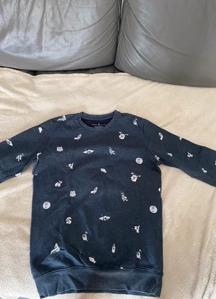 Pull imprimé motifs fantaisie #Pull&Bear, brand: Pull & Bear, condition: Very good, size: M, €2.00, €2.80 includes Buyer Protection