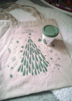 Ensemble sac tôtbag et gobelet comptoir des arômes neufs, merk: comptoir des aromes, staat: Nieuw zonder prijskaartje, € 5,00, € 5,95 inclusief Kopersbescherming