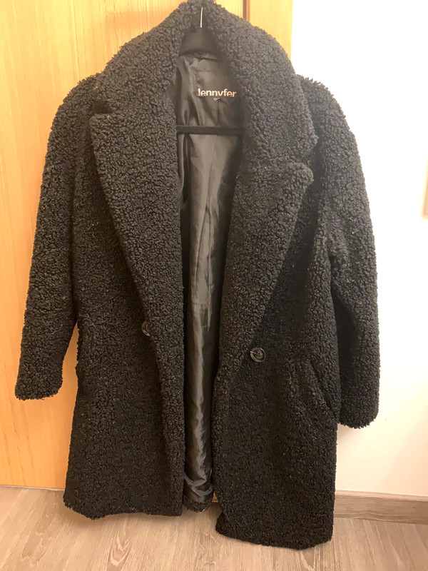 manteau long noir jennyfer