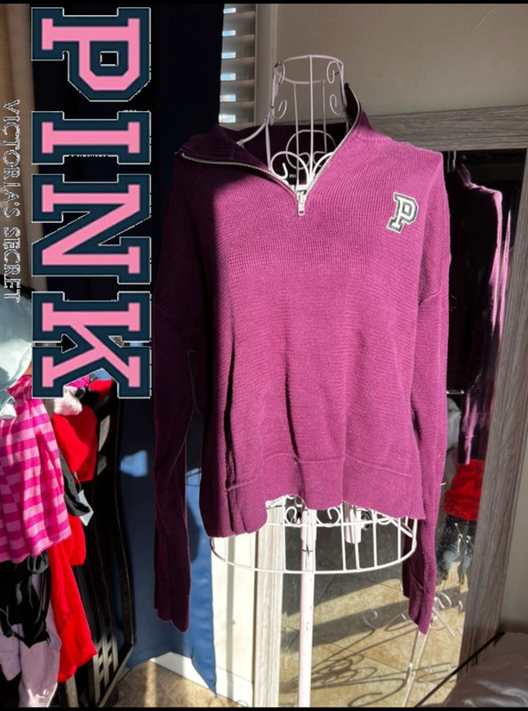 Victoria’s Secret pink sweater 1