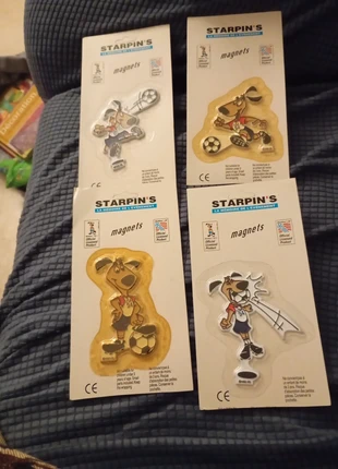 Lot 4 Magnets Starpin' s, brand: Starpin' s, condition: Very good, size: Preemie, up to 44cm, €1.50, €2.28 includes Buyer Protection