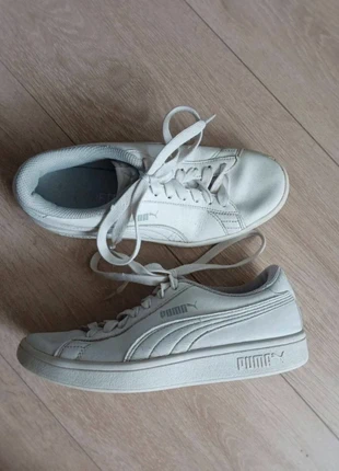 Baskets blanches Puma 36, merk: Puma, staat: Goed, maat: 36, € 5,00, € 5,95 inclusief Kopersbescherming