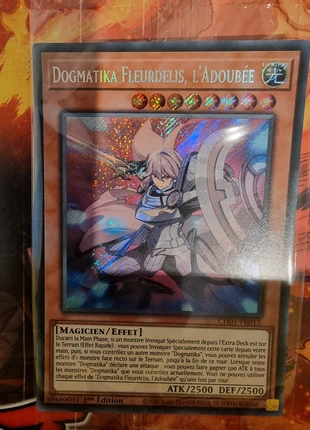Yu-Gi-Oh! Dogmatika Fleurdelis, l'Adoubée : Secret Rare CH01-FR015, brand: Yu-Gi-Oh!, condition: New without tags, €2.50, €3.33 includes Buyer Protection