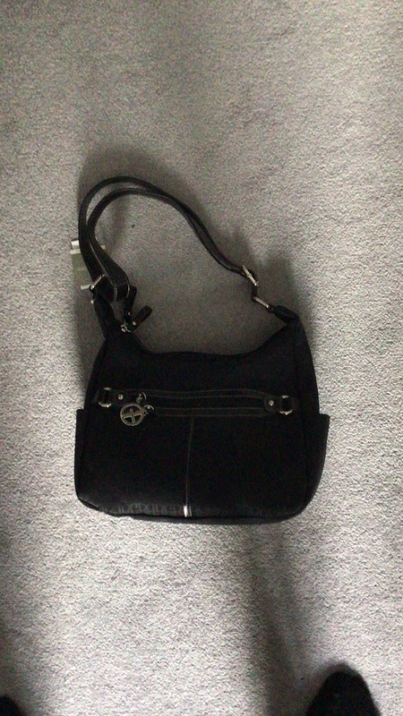 Giani Bernini Vintage Leather Black Hand Bag - Vinted