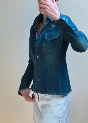 Bellissima camicia in jeans Gas, marca: GAS, estado: Muito bom, tamanho: S, €14.00, €15.40 inclui Proteção do Comprador