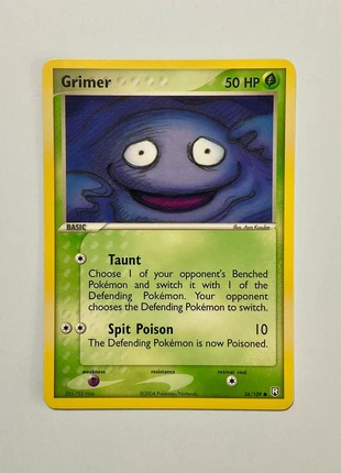 Grimer - TRR 56/109 - Ex team Rocket returns - vintage eng - Kusube, brand: Pokémon, condizioni: Ottime, €3.95, €4.85 include la Protezione acquisti