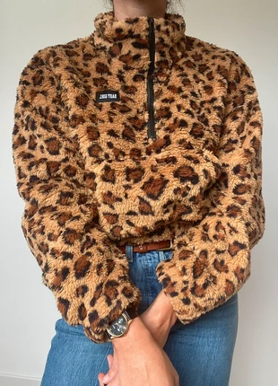 🐆 Sweat court tout doux à motifs léopard neuf taille S, brand: Boutique indépendante, condition: Very good, size: S / 36 / 8, €36.90, €39.45 includes Buyer Protection Pro