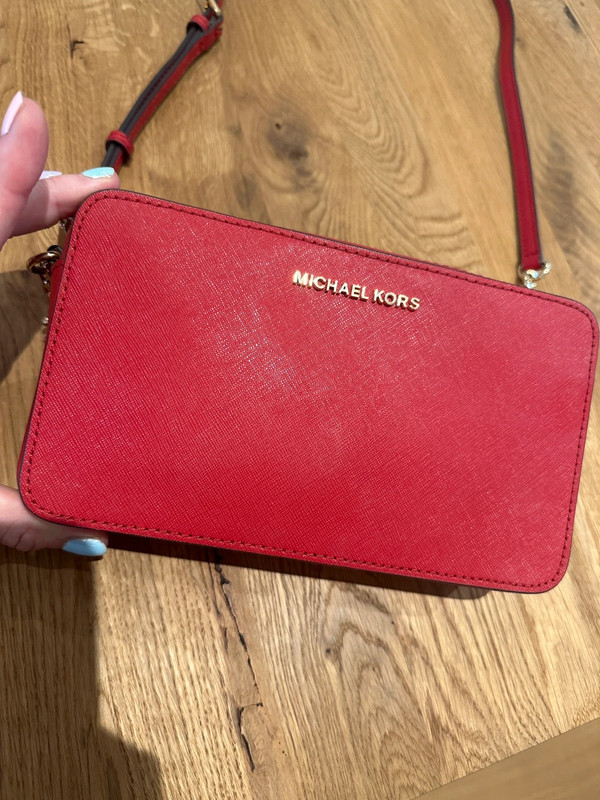 Michael kors discount tas rood