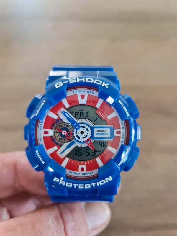 G shock captain america top edition