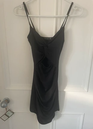 Black party mini dress, brand: Boohoo, condition: Very good, size: S / 36 / 8, €6.00, €7.00 includes Buyer Protection