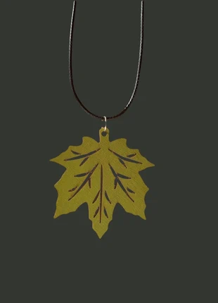 Groen houten blaadje ketting, marque: Vintage Dressing, état: Neuf sans étiquette, 2,30 €, 3,12 € Protection acheteurs incluse