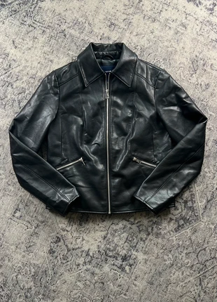 Classic perfecto woman y2k chic cropped leather jacket size M, brand: Vintage Dressing, condition: New without tags, size: M / 38 / 10, €44.00, €46.90 includes Buyer Protection
