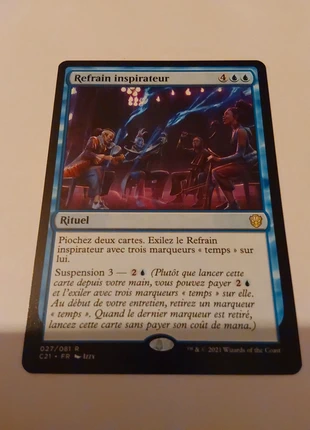 Refrain inspirateur rare commander strixhaven magic mtg , marca: Magic: The Gathering, estado: Muy bueno, 1,00 €, 1,75 € Protección al comprador Pro incluida