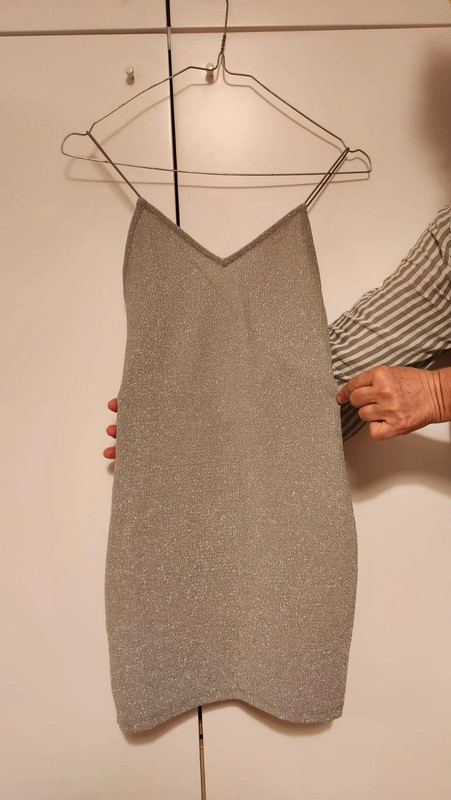 Abito a tubino H&M glitterato, taglia xs 1