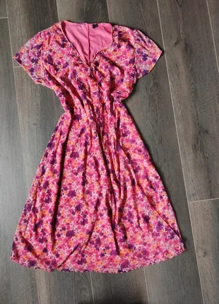 Beautiful Pink Floral Boho Dress, brand: Vintage Dressing, condition: Very good, size: L / 40 / 12, €10.00, €11.20 includes Buyer Protection