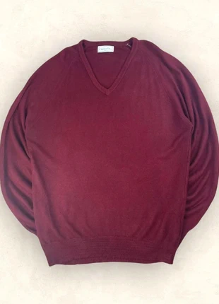 Pull Christian Dior vintage homme bordeaux made in USA XL (2533), merk: Christian Dior, staat: Heel goed, maat: XL, € 33,00, € 35,35 inclusief Kopersbescherming Pro