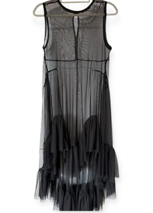 Vestido Zara M em tule preto, marca: Zara, estado: Muito bom, tamanho: M / 38 / 10, €8.00, €9.10 inclui Proteção do Comprador