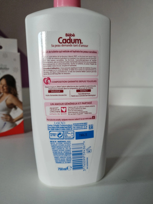 Avis Bébé Cadum gel nettoyant - Bébé CADUM - Accessoires bébé