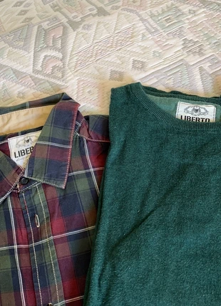Herenhemd met lange mouwen en bijpassende pull , brand: Liberto, condition: Good, size: XL, €10.00, €11.20 includes Buyer Protection