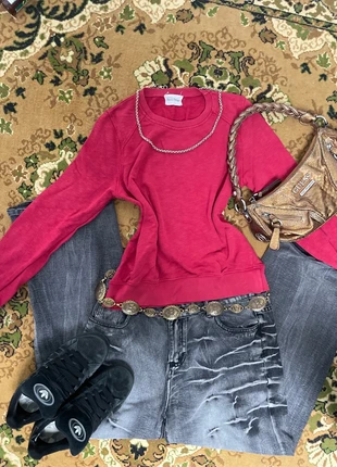 Pull rouge american vintage, merk: American Vintage, staat: Heel goed, maat: M / 38 / 10, € 20,00, € 21,70 inclusief Kopersbescherming