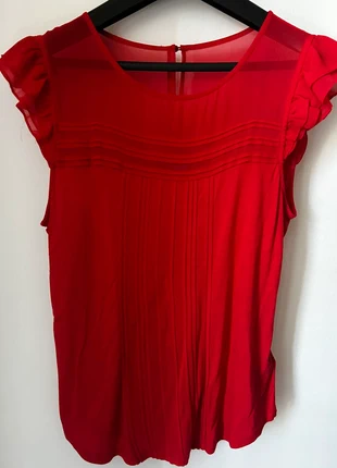 Blusa rossa HM, marke: H&M, zustand: Sehr gut, größe: M / 38 / 10, 5,00 €, 5,95 € inklusive Vinted-Käuferschutz