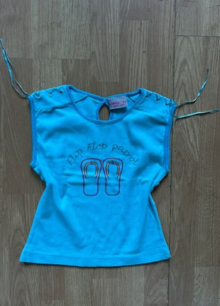 90s vintage diamanté blue baby tee, brand: y2k, condition: Very good, size: XS / 6, £13.00, £14.35 includes Buyer Protection Pro