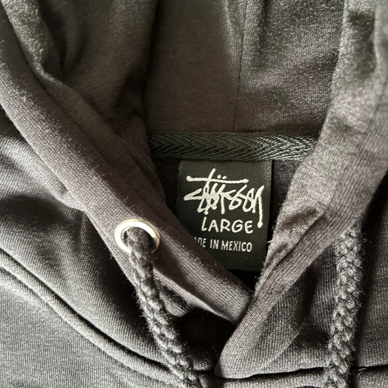 Stussy Script Logo Hoodie 3