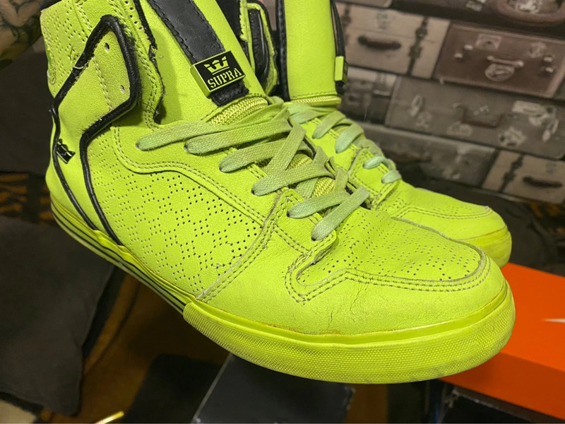 Supra vaider hotsell neon green