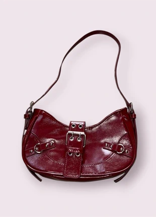 Borsetta bordeaux Y2k / Grunge, marca: y2k, estado: Nuevo sin etiquetas, 15,00 €, 16,45 € Protección al comprador incluida