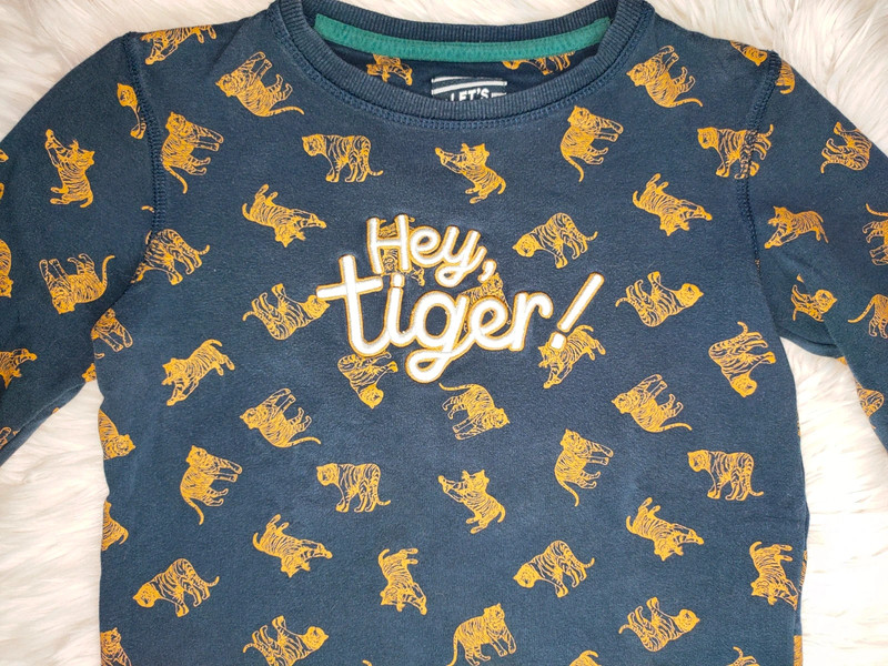 Stoere trui van Z8 met tijger 128 134 Vinted