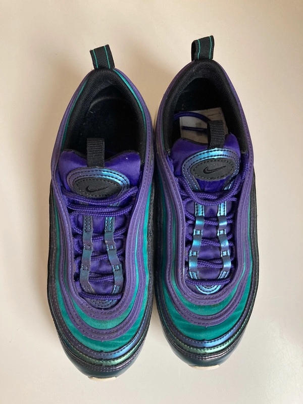 Air max 97 black purple green discount