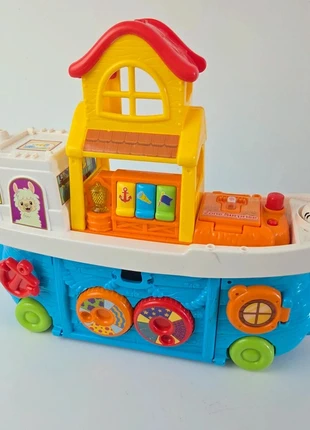 vtech bateau d’éveil interactif bébé – jouet éducatif à tirer avec sons et formes, merk: VTech, staat: Heel goed, maat: Universeel, € 10,00, € 11,20 inclusief Kopersbescherming