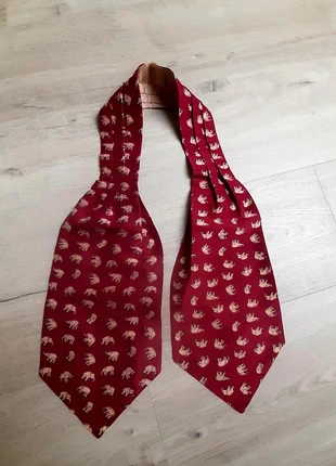 Foulard Homme bordeau elephants beiges, état: Très bon état, 8,00 €, 9,10 € Protection acheteurs incluse