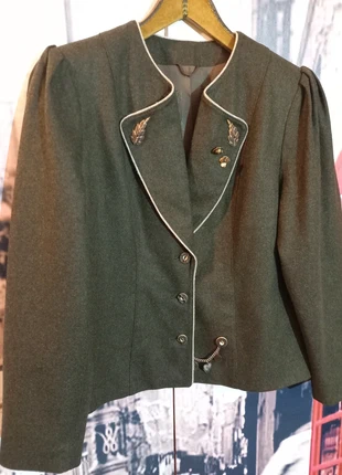 Janker Trachten Neuf 100% Schurwolle T. 38/40, marke: Lechtaler Dirlndl & Tracht, zustand: Neu, größe: M / 38 / 10, 58,00 €, 61,60 € inklusive Vinted-Käuferschutz