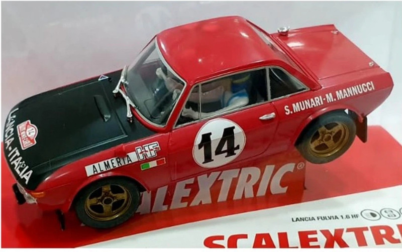 Scalextric Advance 2.0 Lancia Fulvia 1.6 HF 'Manuri- Mannucci#14