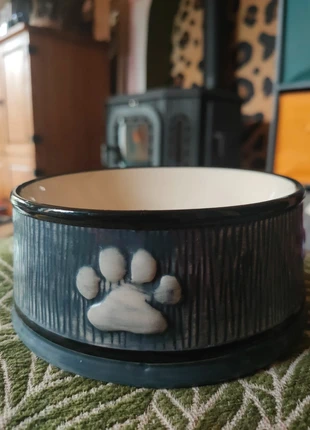 Gamelle céramique bleu pour Chat, marque: NO LABEL, état: Très bon état, 2,00 €, 2,80 € Protection acheteurs incluse