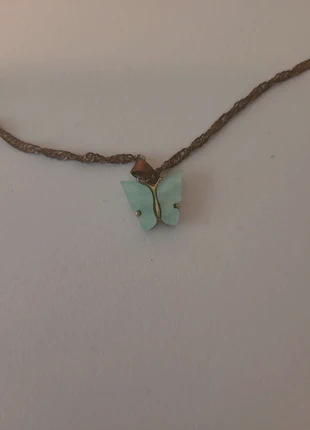 Vlinder kettinkje, staat: Heel goed, € 1,00, € 1,75 inclusief Kopersbescherming