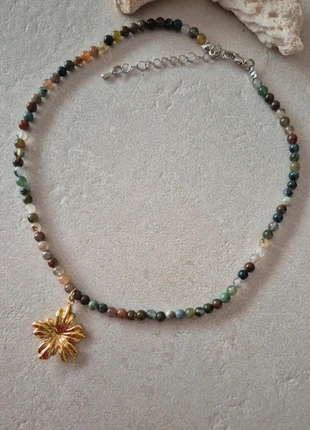 Collier acier inoxydable perles naturelles, marke: Boutique Bohéme, zustand: Sehr gut, 14,00 €, 15,40 € beinhaltet Vinted-Käuferschutz Pro