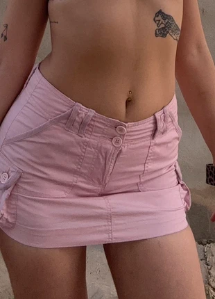 baby pink low rise mini cargo utility skirt pocket detail sew in shorts 💘, marque: Rise, état: Neuf sans étiquette, taille: S / 36 / 8, 14,00 €, 15,40 € Protection acheteurs incluse