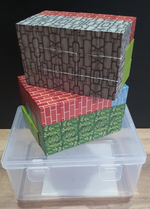 🧊 Cubes magnétiques – Décor style Minecraft (105 pièces + boîte de rangement) 🧊, marque: cube magnétique, état: Neuf avec étiquette, taille: Taille unique, 21,00 €, 22,75 € Protection acheteurs incluse