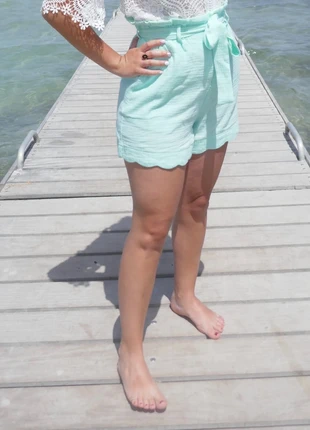 Short neuf taille haute, marque: Graciela, état: Neuf avec étiquette, taille: M / 38 / 10, 9,00 €, 10,15 € Protection acheteurs incluse