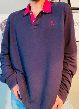 Superbe Polo homme bleu et rose XXL Vicomte À, marque: Vicomte A., état: Très bon état, taille: XXL, 20,00 €, 21,70 € Protection acheteurs incluse
