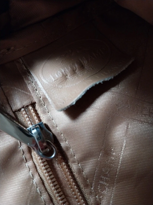 Sacoche en cuir marron foncé Longchamp - photo numéro 15
