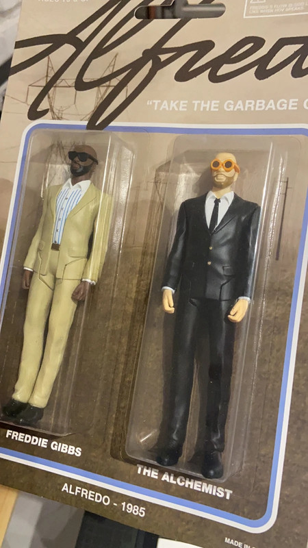 Freddie Gibbs x The Alchemist - Rare Action Figure from 'Alfredo