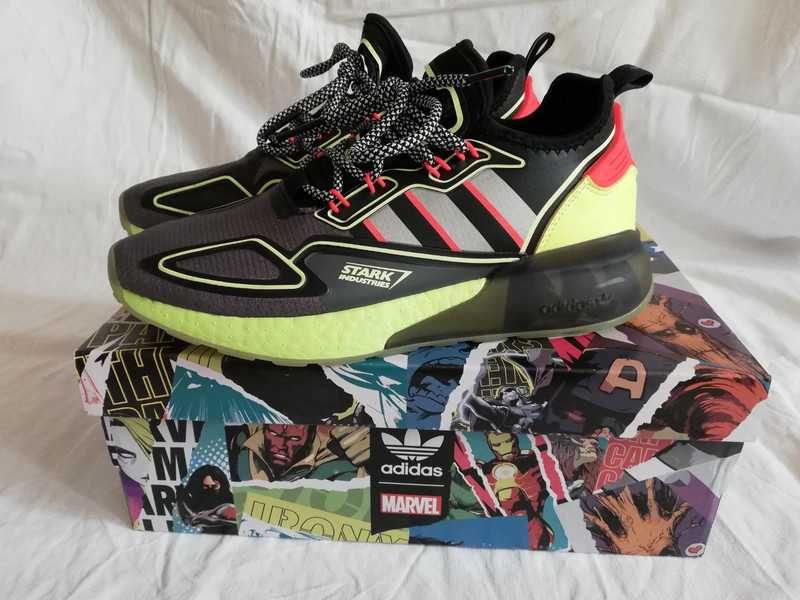 Adidas zx 2k Boost Marvel Gr. 41 1 3 Vinted
