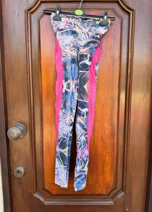 Colorful Gym Leggings with Mesh Detail – Size M, marca: garota fit, estado: Muito bom, tamanho: M / 38 / 10, €6.00, €7.00 inclui Proteção do Comprador