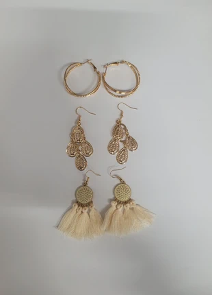 3 paires de boucles d'oreilles doré bohème neuve, brand: sansnom., condition: New with tags, €2.50, €3.33 includes Buyer Protection