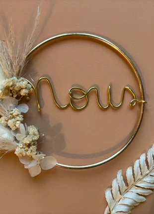 Mini couronne de fleurs , condizioni: Nuovo senza cartellino, €10.00, €11.20 include la Protezione acquisti