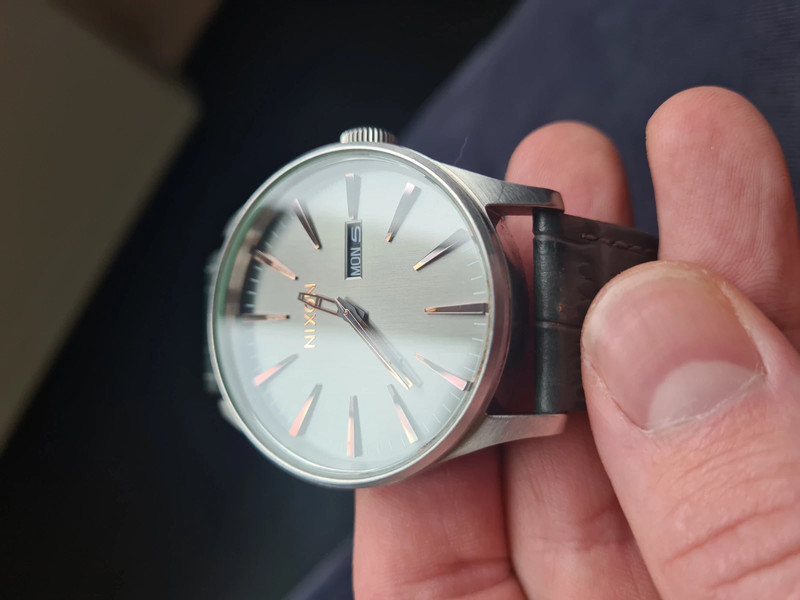 Nixon sentry leather Vinted