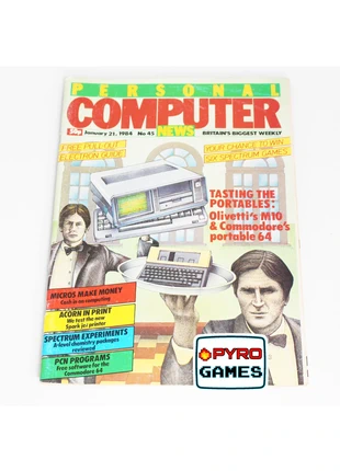 Personal Computer News Weekly Magazine - Issue 45 - January 21, 1984, condition: Satisfactory, £3.95, £4.85 includes Buyer Protection Pro